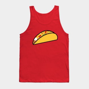 Taco Food Art Tank Top